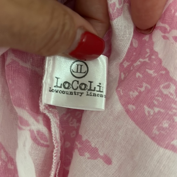 Locoli Lowcountry linens Cotton turtle tunic - Picture 5 of 5